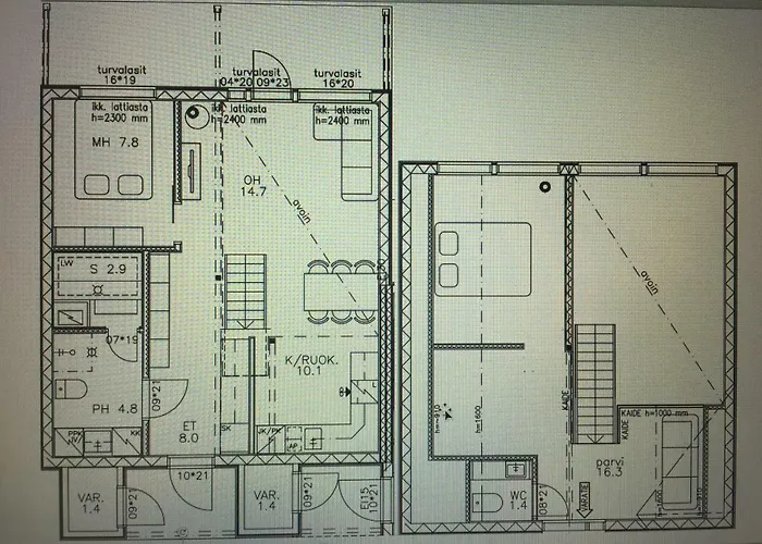 아파트 Lumihelmi A & B *